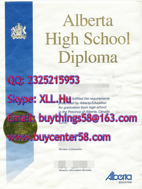 Alberta High School fake Diploma