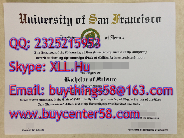 University of San Francisco diploma