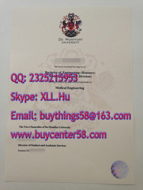 De Montfort University degree
