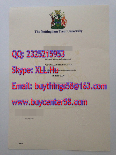fake Nottingham Trent University degree. UK degree