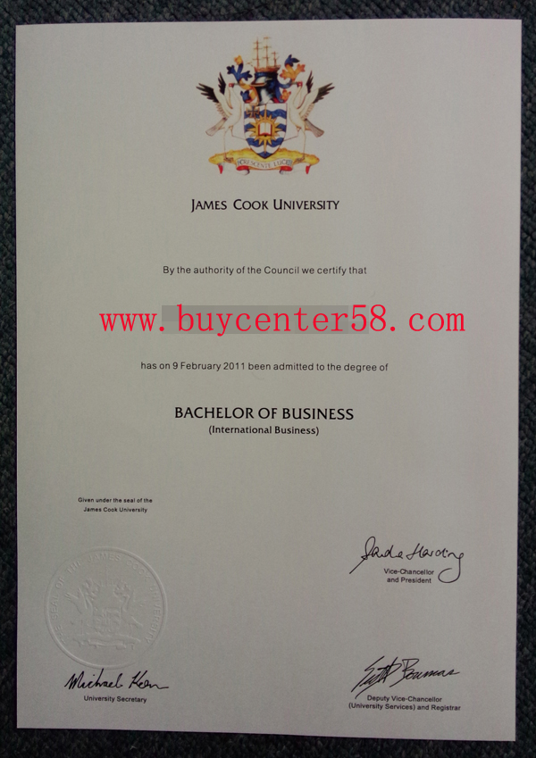 James Cook University degree