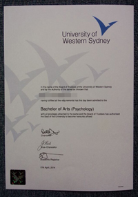 Buy University of Western Sydney degree online.buy certificate.