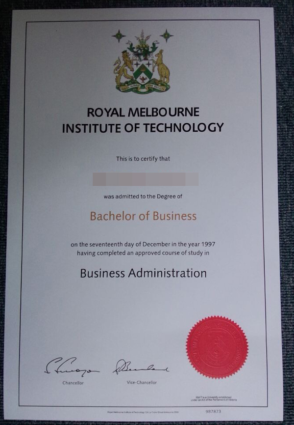 RMIT diploma