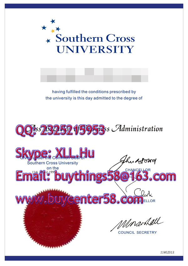 Southern Cross University fake diploma