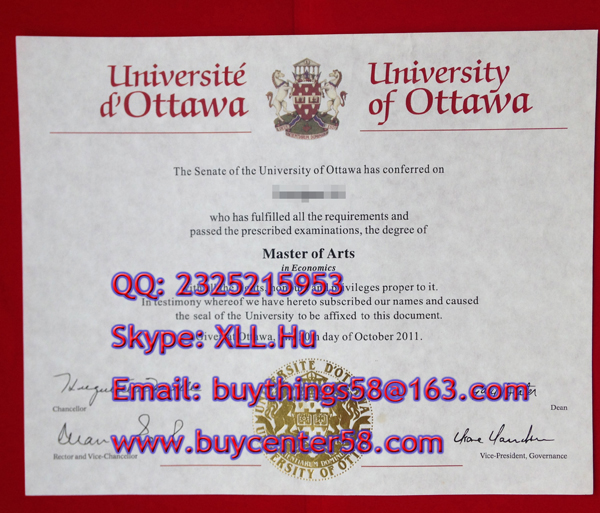 University of Ottawa diploma, buy fake diploma