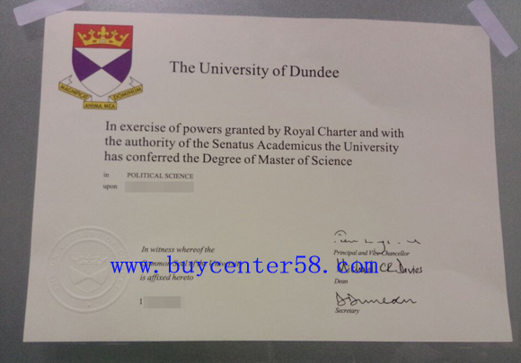 University of Dundee degree