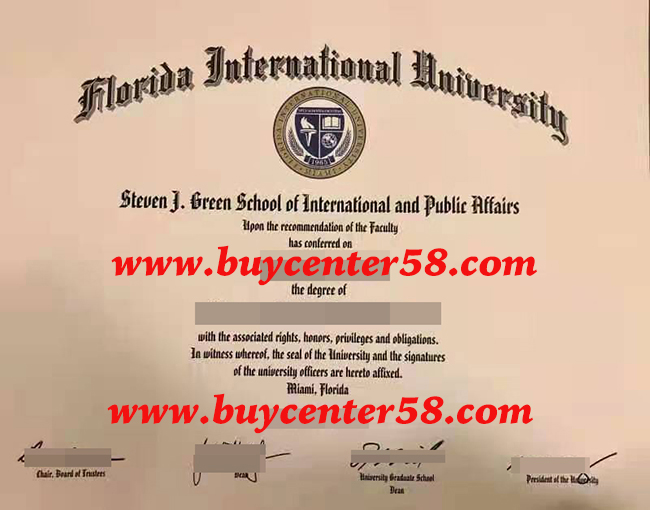buy Florida International University diploma
