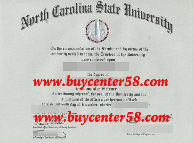 buy North Carolina State University fake diploma