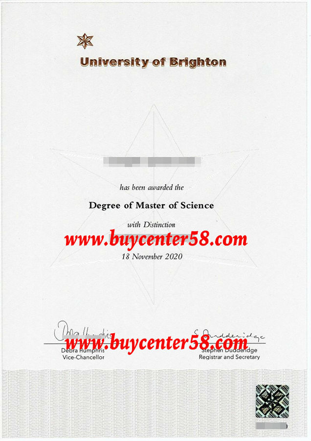 Degree of Master of Science 2021. University of Brighton Master degree 2021