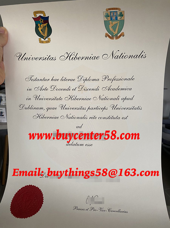 National University of Ireland degree, National University of Ireland diploma, National University of Ireland certificate