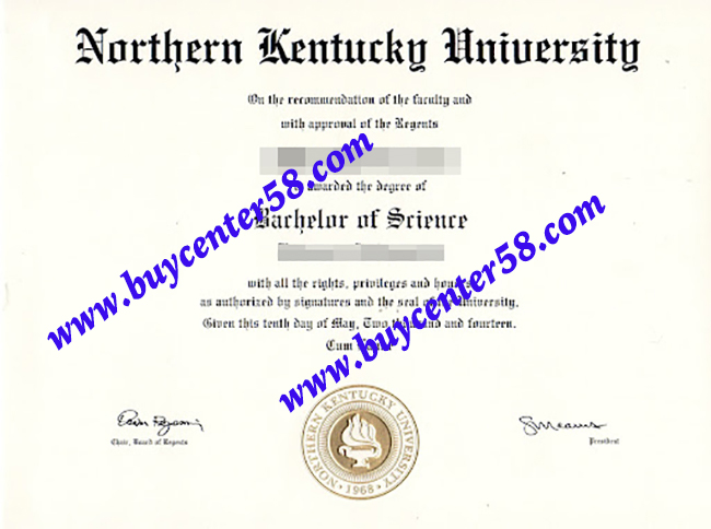 NKU certificate, Northern Kentucky University Diploma, Northern Kentucky University Degree