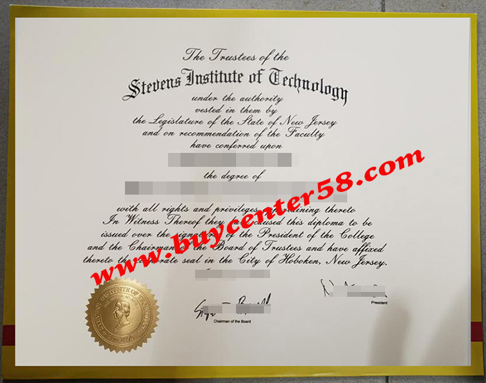 Stevens Institute of Technology diploma. Stevens Institute of Technology degree. Stevens Institute of Technology certificate