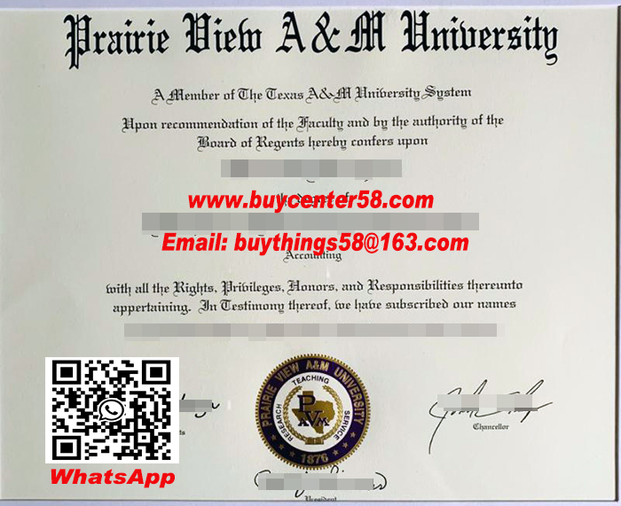 Prairie View A&M University fake diploma. Prairie View A&M University fake degree. Fake PVAMU Certificate