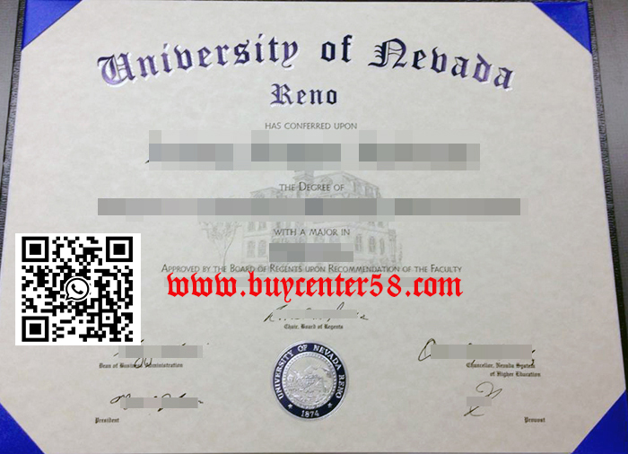 University of Nevada Reno fake diploma, University of Nevada Reno fake degree